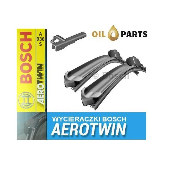 Pióra wycieraczek BOSCH 936 AUDI A3 8P - Premium
