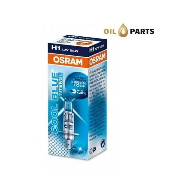 ŻARÓWKA OSRAM H1 COOL BLUE INTENSE karton 1szt. - Obniżka