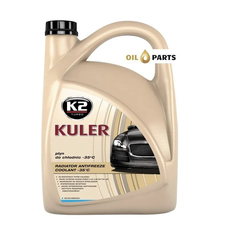 Płyn Do Chłodnic k2 Kuler -35c Niebieski 5l - Darmowy zwrot
