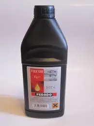 Płyn hamulcowy DOT 4 FERODO 1L FBX100 | Hit