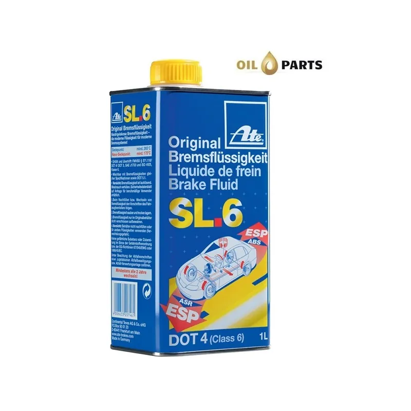 Ate dot4 sl6 Płyn Hamulcowy Sl 6 Esp 1l | Spiesz się