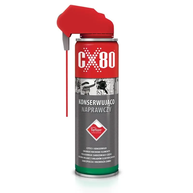 Mega okazja | cx80 Konserwująco Naprawczy Z Teflonem Duospray 250 Ml