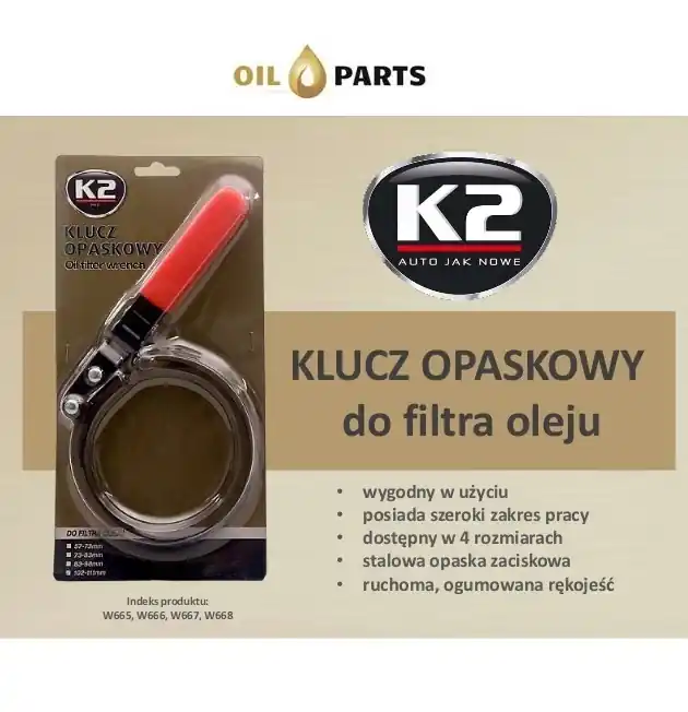 Klucz Opaskowy 102-111 Mm Do Filtra Oleju - Na zamówienie