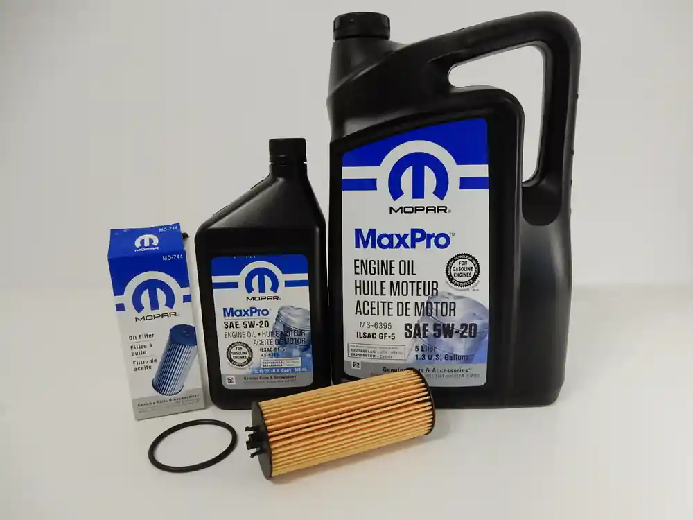 Ulubieniec klientów | Mopar 5W20 6l + Filtr Oleju Mo-744 Pentastar 3.6l 2011-2013