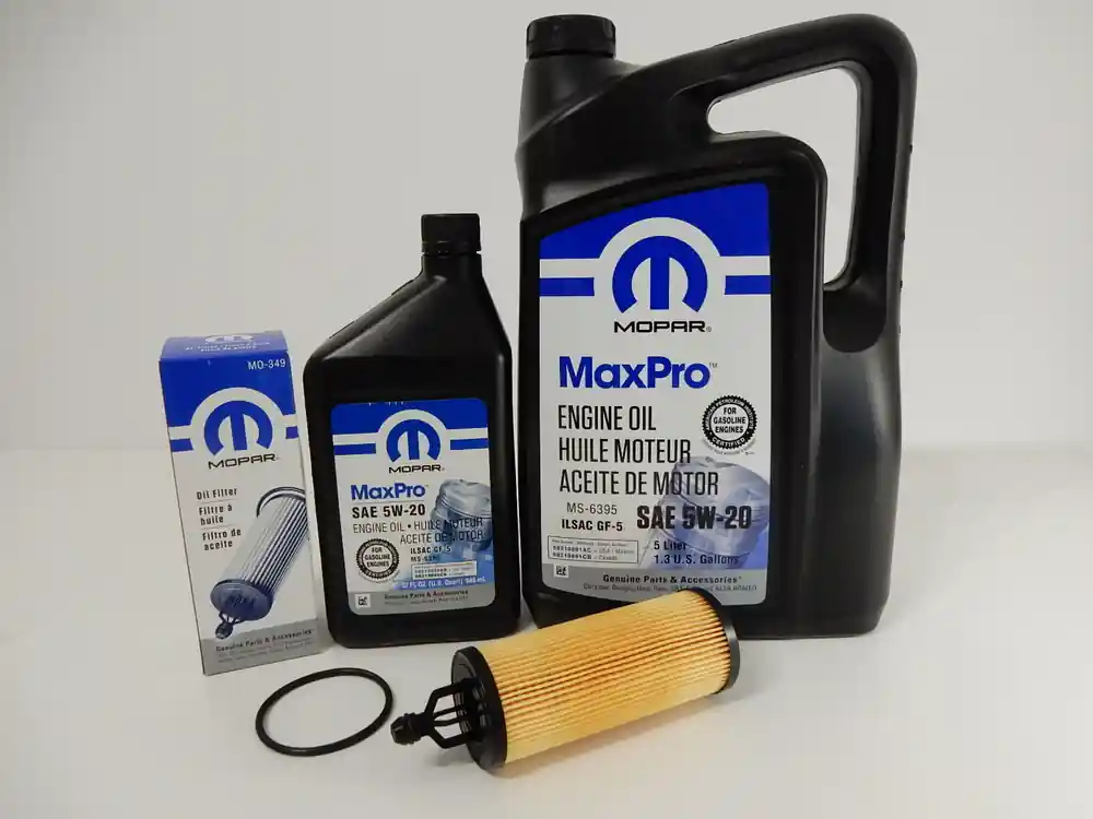 Nowość w ofercie | Mopar 5W20 6l + Filtr Oleju Mopar Mo-349 Pentastar 3.6l 2014-