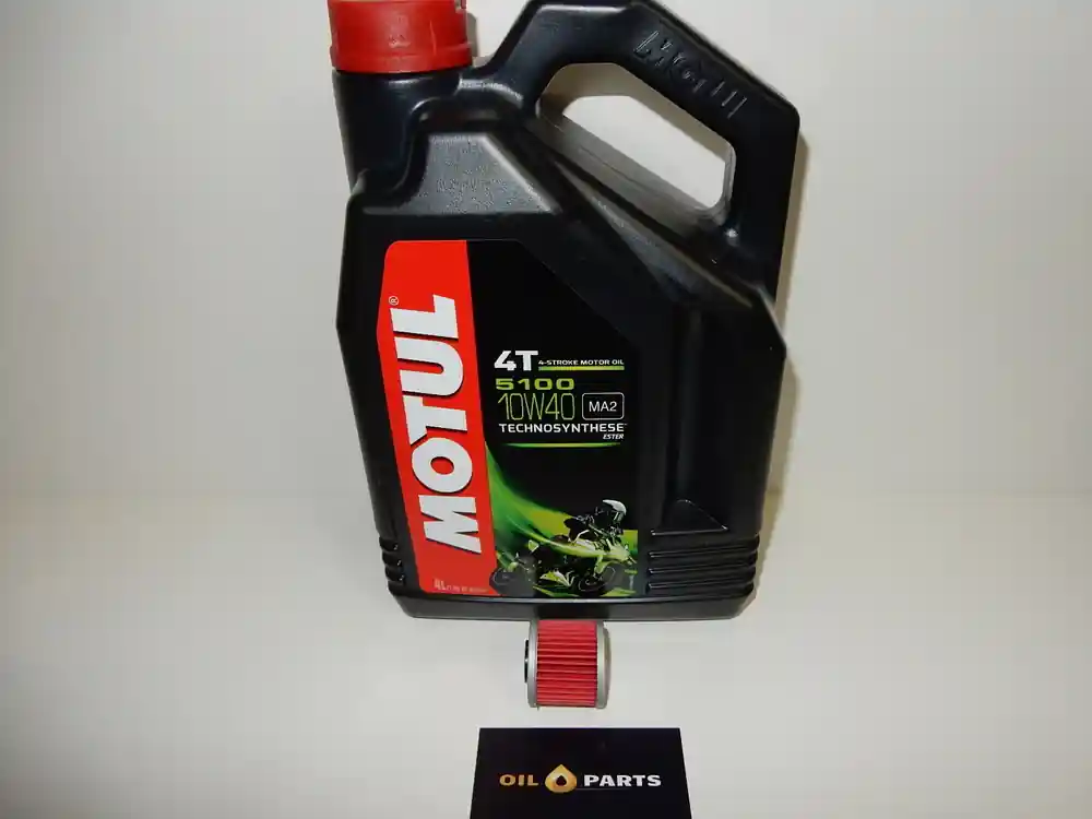 Honda Trx 450r Olej Motul 5100 10W40 4t 4l + Filtr Oleju Hiflo - W sprzedaży