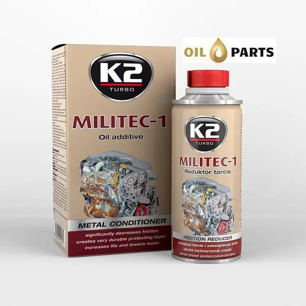 Nowa pozycja w ofercie - Dodatek Do Oleju Silnikowego k2 Militec-1 Hi Tech 250ml
