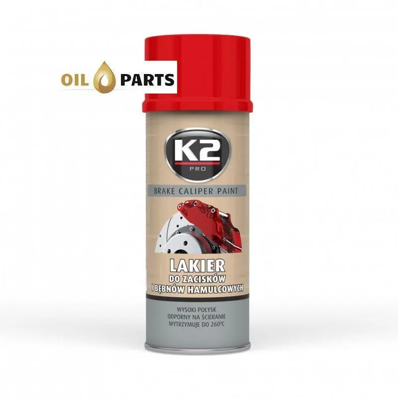 Brake Caliper Spray Czerwony Lakier Do Zacisków Hamulcowych 400ml | Jakość premium