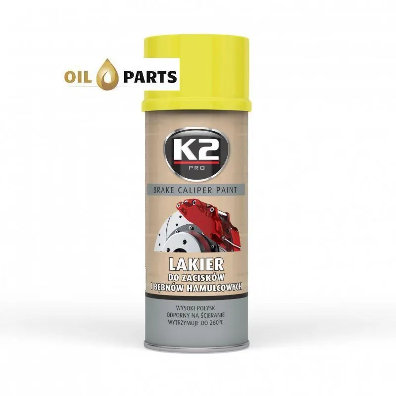 Brake Caliper Spray Żółty Lakier Do Zacisków Hamulcowych 400ml | Supercena