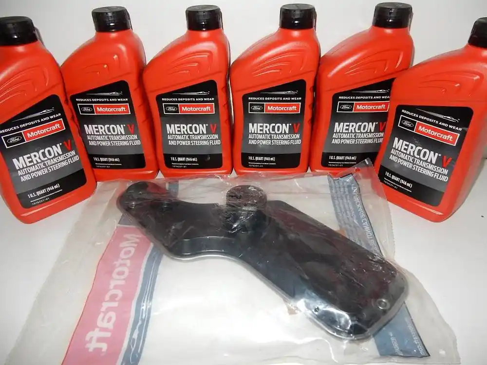 Motorcraft Mercon V 5.67l + Filtr Skrzyni ft142 - Jeszcze taniej