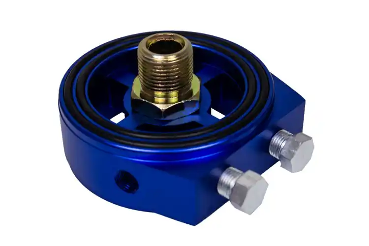 Bezpośrednio z fabryki - Adapter filtra oleju Turboworks Niebieski