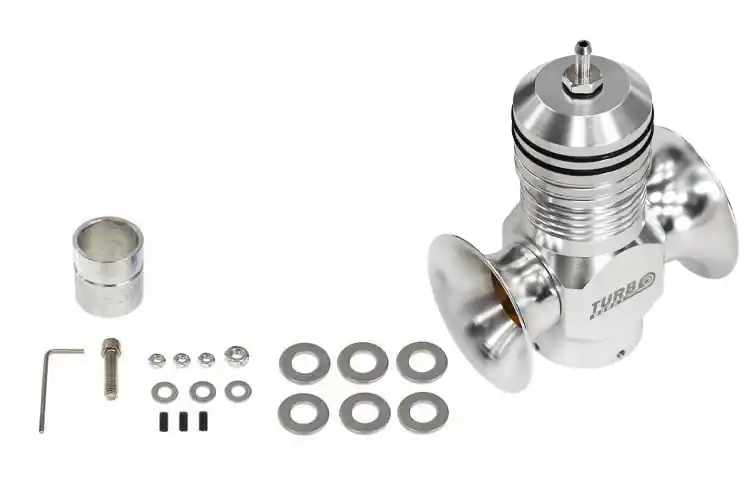 Blow Off TurboWorks 30mm RF Dual Srebrny | W sprzedaży