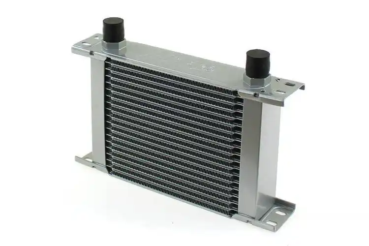 Świetna cena | TurboWorks Oil Cooler Setrab Line 19-rows 190x150x50 AN10 Silver