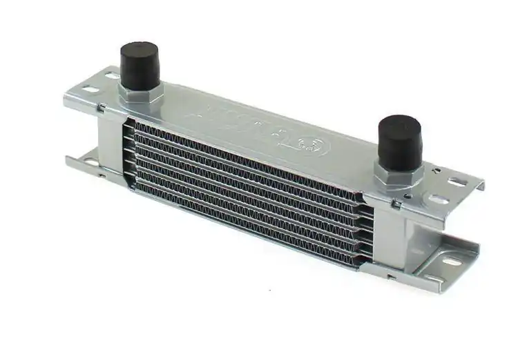 Świetna cena | Chłodnica Oleju TurboWorks Setrab Line 7-rzędowa 190x50x50 AN10 Silver