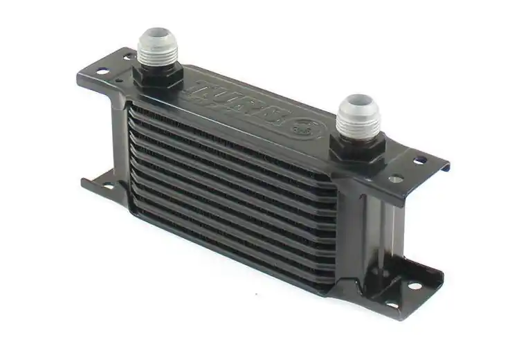 TurboWorks Oil Cooler Slim Line 10-rows 140x75x50 AN8 Black | W sprzedaży