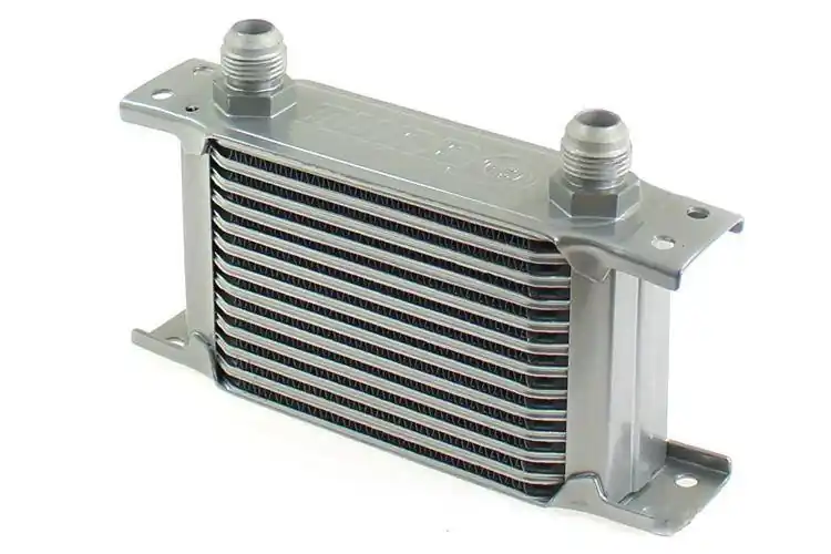 Hit | Chłodnica Oleju TurboWorks Slim Line 13-rzędowa 140x100x50 AN10 Silver
