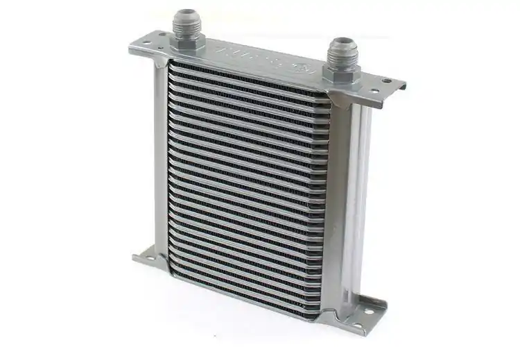 Chłodnica Oleju TurboWorks Slim Line 25-rzędowa 140x195x50 AN10 Silver - Ekspresowa wysyłka