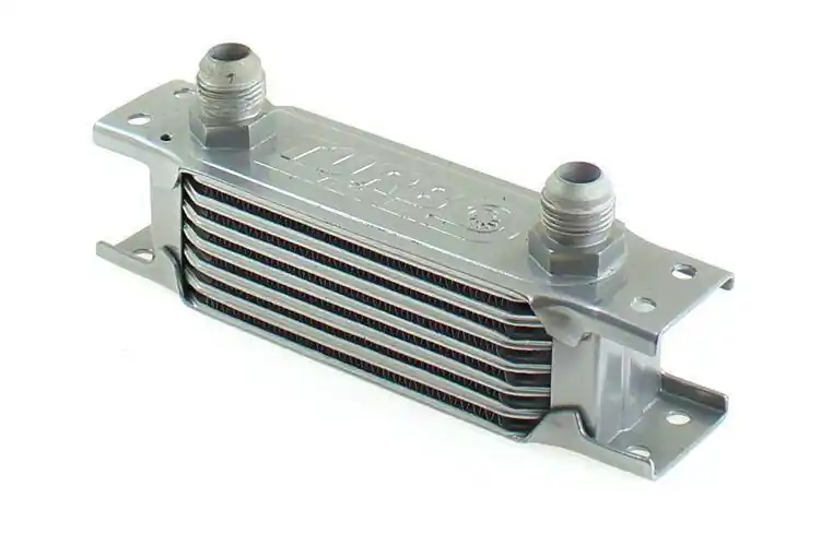 Klienci polecają | TurboWorks Oil Cooler Slim Line 7-rows 140x50x50 AN8 Silver