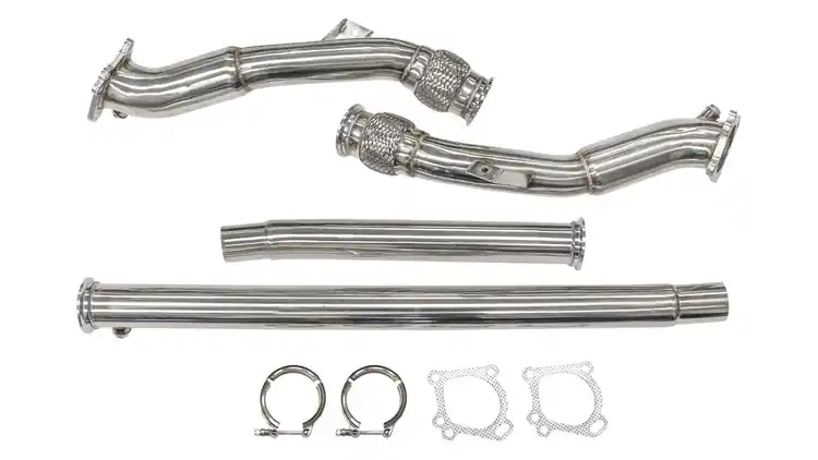 Łatwy zwrot | Downpipe Audi S4 B5 2.7 Biturbo Turbo K03 / K04 K04 RS6