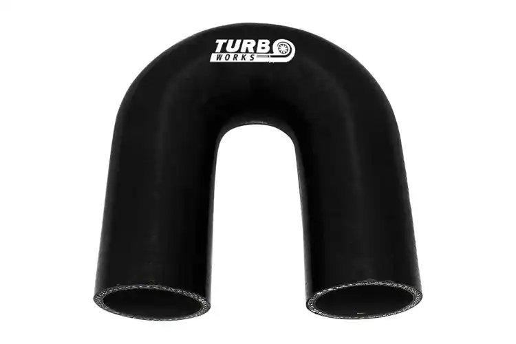 Premium | Elbow 180deg TurboWorks Black 51mm