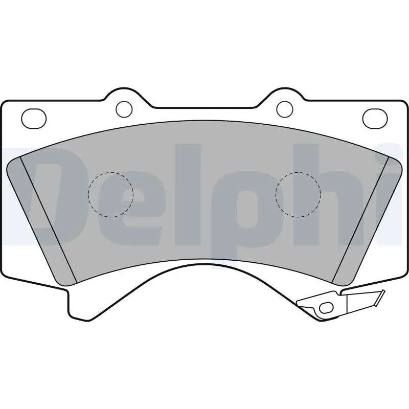 KLOCKI HAM. PRZEDNIE TOYOTA LANDCRUISER 01/08> | Megacena
