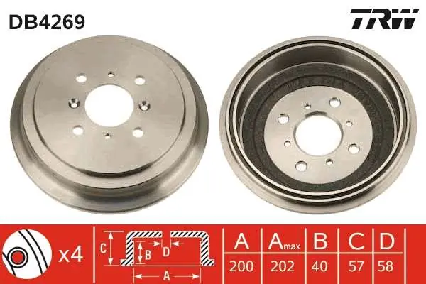 Sprawdź teraz - BĘBEN HAM. SUZUKI ALTO III (EF),BALENO (EG),BALENO ESTATE (EG),BALENO H
