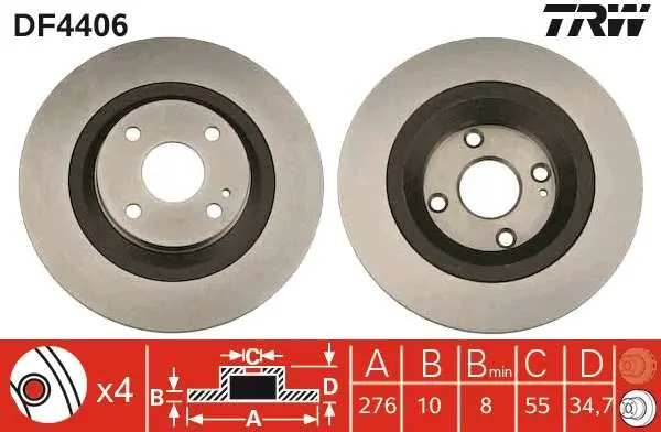TARCZA HAM. MAZDA MX-5 II (NB) - Top produkt