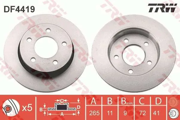 TARCZA HAM. MAZDA 3 (BK),3 (BL),3 SALOON (BK),3 SALOON (BL) | Hit