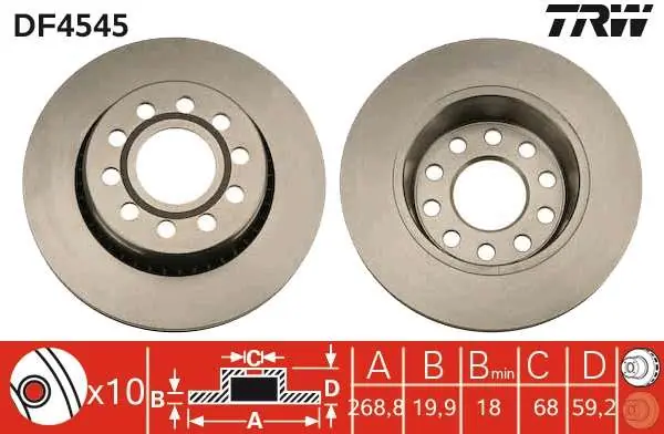 Produkt wysokiej jakości - TARCZA HAM. AUDI 100 (4A, C4),100 ESTATE (4A, C4),A6 (4A, C4),A6 ESTATE