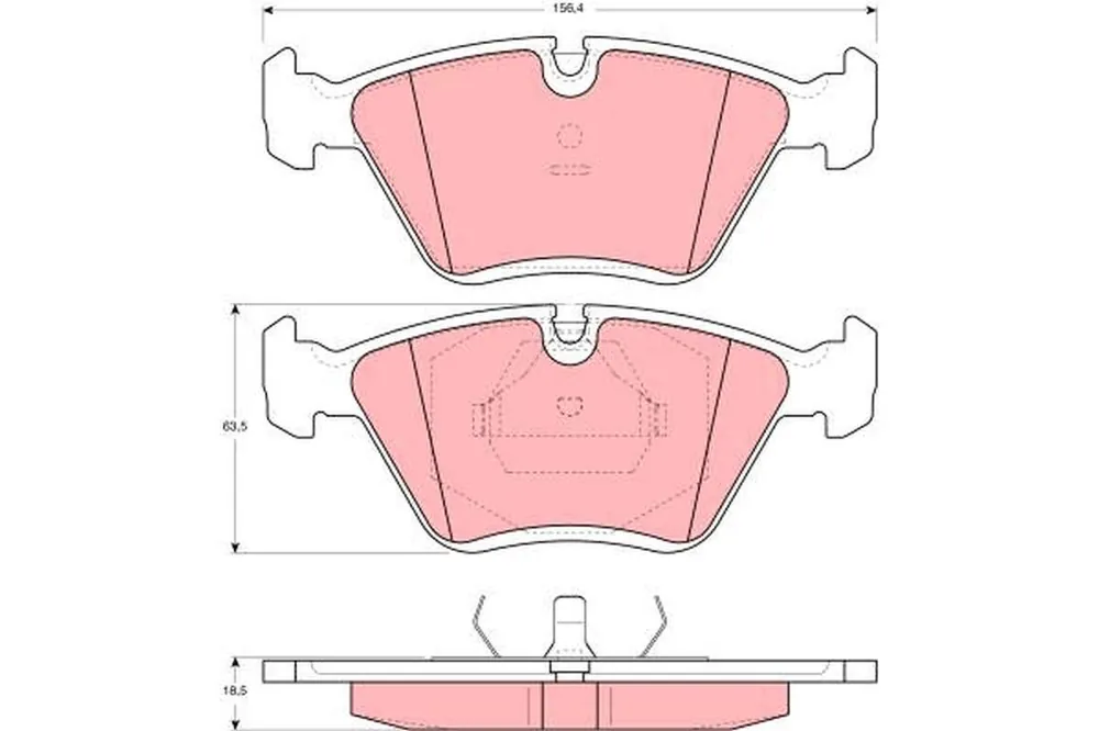KLOCKI HAM. AUDI 100 (44, 44Q, C3),100 ESTATE (44, 44Q, C3),200 (44, 44Q | Produkt ceniony przez klientów