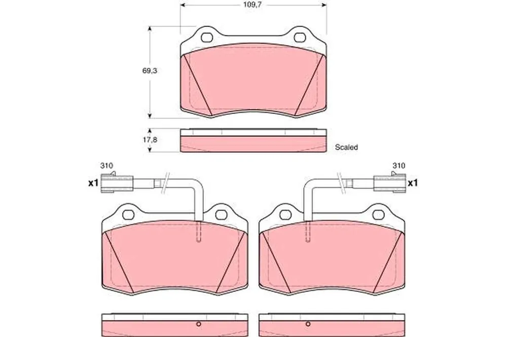 KLOCKI HAM. ALFA ROMEO 147 (937),156 (932),156 ESTATE (932) | Nie czekaj