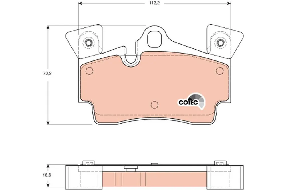 KLOCKI HAM. TYLNE AUDI Q7 06-, PORSCHE CAYENNE 02- - Bestseller
