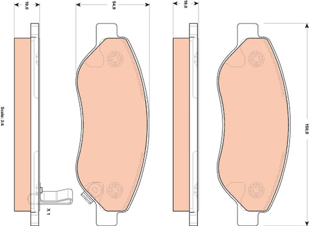 Nowość w sklepie | KLOCKI HAM. OPEL,VAUXHALL CORSA D,CORSA MK III