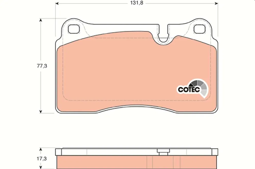 KLOCKI HAM. PRZEDNIE LAND ROVER RANGE ROVER III (LM) RANGE ROVER SPORT (LS) 05- | Na stanie