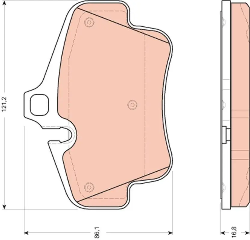 Oszczędź więcej | KLOCKI HAM. PORSCHE 911 (996),911 (997),911 CONVERTIBLE (996),911 CONVER