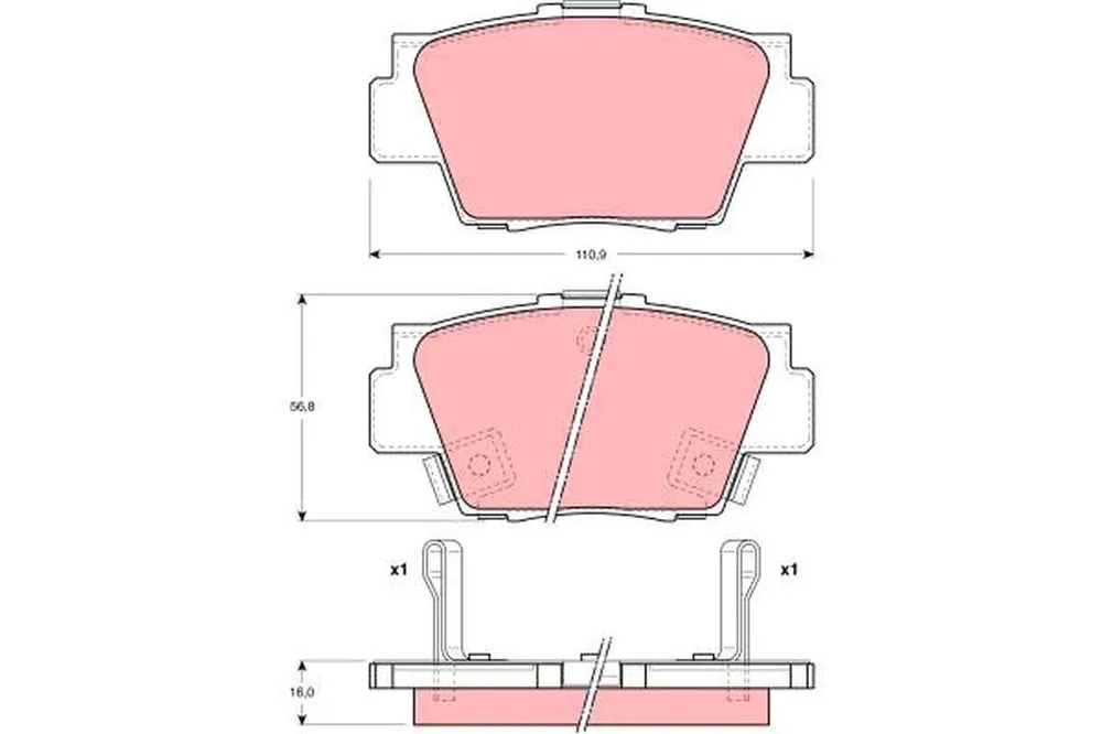 KLOCKI HAM. ACURA,HONDA NSX,NSX TARGA (NA1),NSX CONVERTIBLE (NA),NSX COU | Zamów dziś