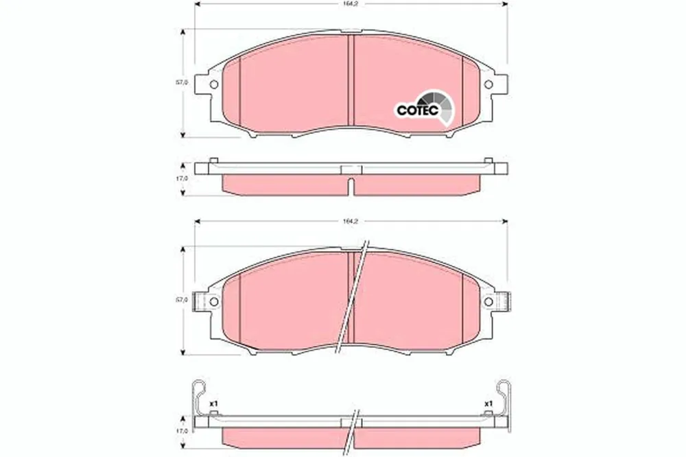 Hit sprzedażowy | KLOCKI HAM. NISSAN PICK UP (D22)
