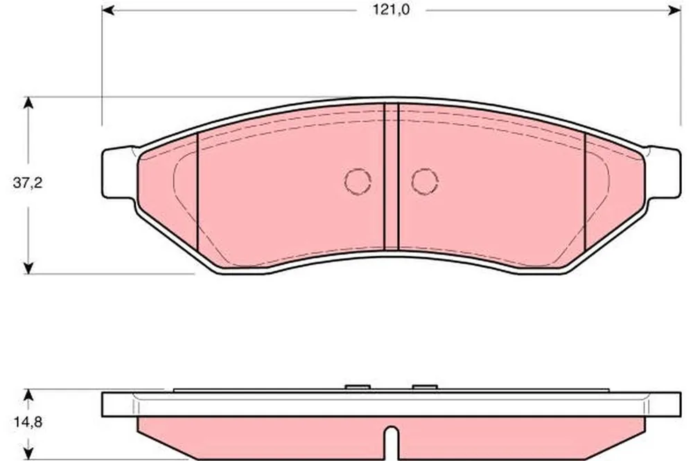 KLOCKI HAM. TYLNE DAEWOO EVANDA (KLAL) 08/02- CHEVROLET EPICA EVANDA 03/05- - Na zamówienie
