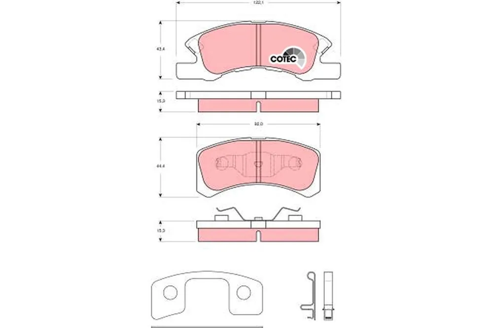 KLOCKI HAM. DAIHATSU CHARADE (L2_),CUORE III (L201),CUORE VII (L251),CUO | Ostatnia szansa