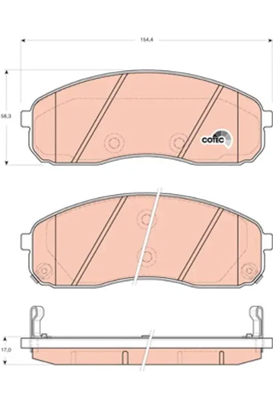 KLOCKI HAM. PRZEDNIE KIA CARNIVAL II (GQ) 2001=> | Dodaj do koszyka