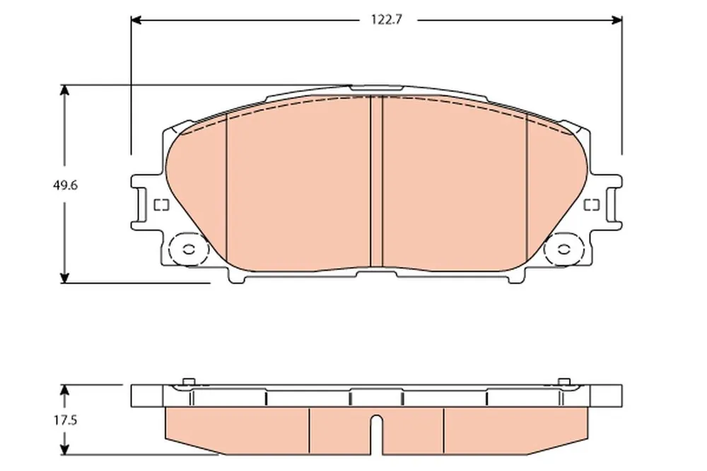 KLOCKI HAM. PRZEDNIE TOYOTA YARIS 1,0 VVTI 06- (JAPONIA) | Outlet