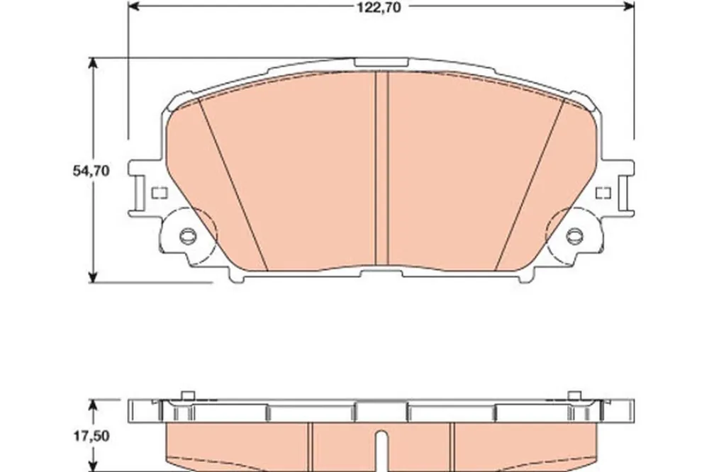 Nowość w sprzedaży | KLOCKI HAM. PRZEDNIE TOYOTA YARIS 2006=>