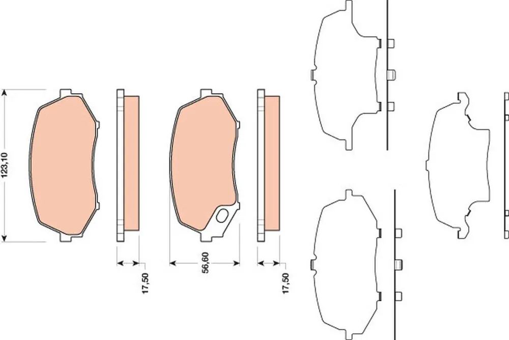 Promocja - KLOCKI HAM. MITSUBISHI CANTER FLATBED / CHASSIS (FB6_, FE5_, FE6_)