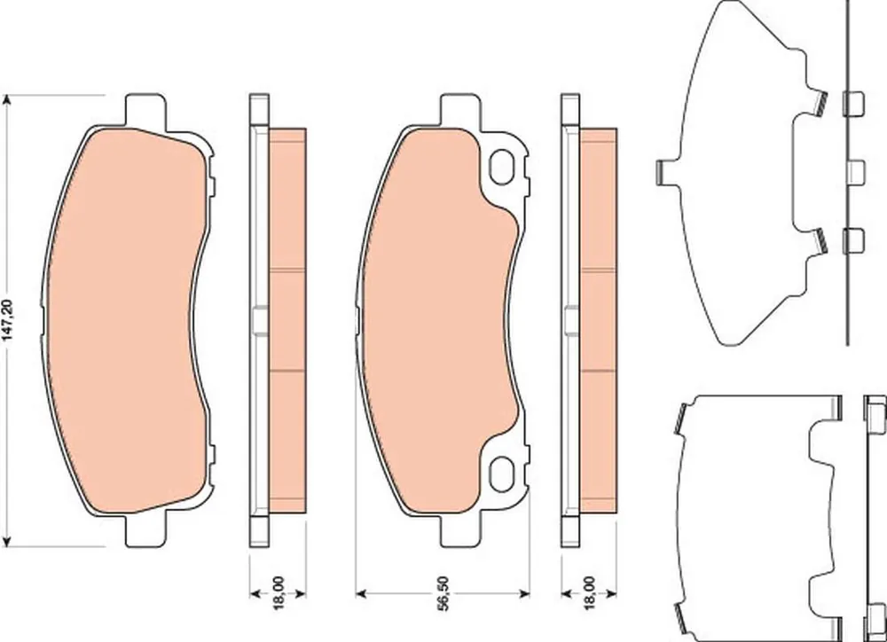 KLOCKI HAM. MITSUBISHI CANTER FLATBED / CHASSIS (FB6_, FE5_, FE6_) | Kupuj bezpiecznie