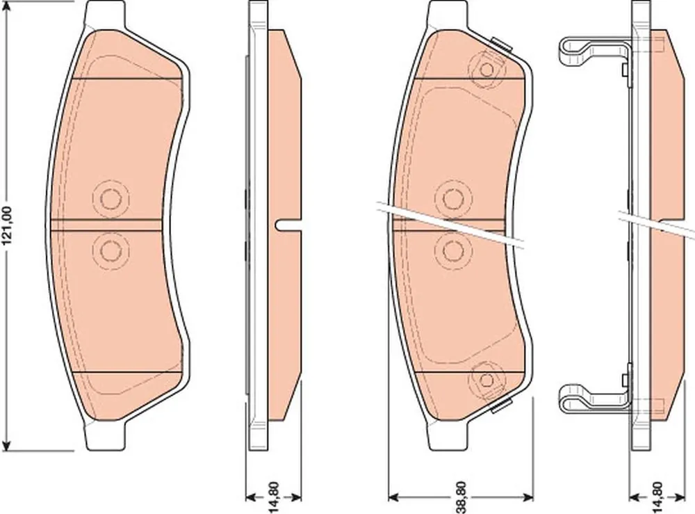 Top oferta - KLOCKI HAM. CHEVROLET EPICA (KL1_)