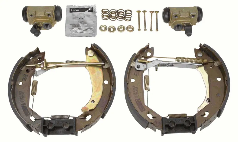 Kup dziś - ZESTAW SZCZĘK HAM.+ CYLINDERKI + SPRĘŻ. RENAULT CLIO I (B/C57_, 5/357_),CLIO I BOX (S57_),SUPER 5 (B