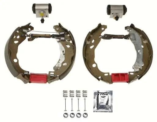 ZESTAW SZCZĘK HAM.+ CYLINDERKI + SPRĘŻ. CITROEN,PEUGEOT C2 (JM_),C3 (FC_),C3 CONVERTIBLE (HB_),1007 | Nowa pozycja w ofercie