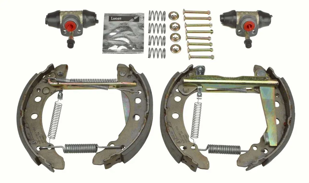 Spiesz się - ZESTAW SZCZĘK HAM.+ CYLINDERKI + SPRĘŻ. AUDI,VW 80 (81, 85, B2),COUPE (81, 85),DERBY (86),DERBY (86C