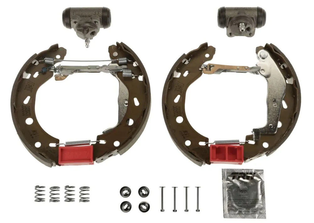 ZESTAW SZCZĘK HAM.+ CYLINDERKI + SPRĘŻ. MCC CABRIO,CITY-COUPE (MC01),CROSSBLADE,FORTWO CONVERTIBLE,F | Ograniczona ilość