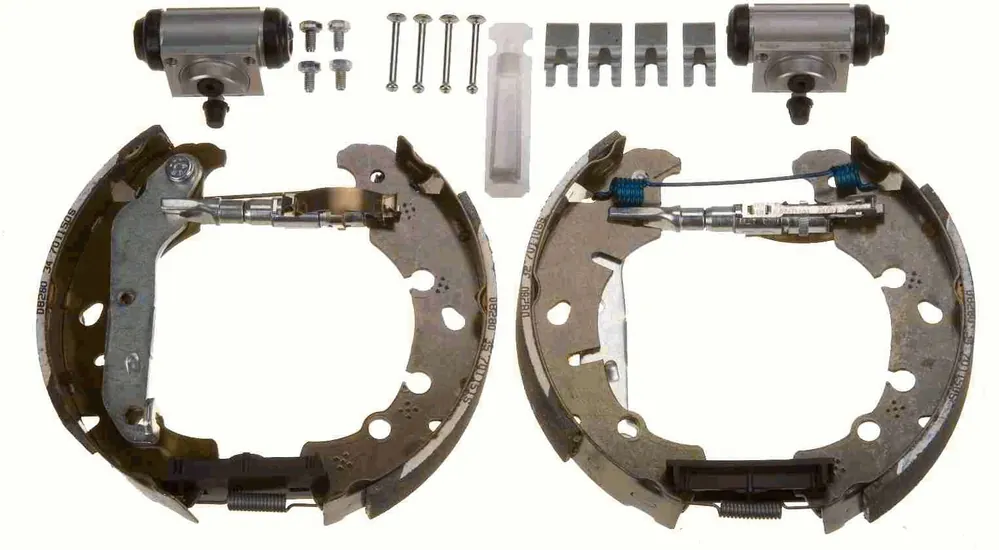 Bestseller - ZESTAW SZCZĘK HAM.+ CYLINDERKI + SPRĘŻ. FORD,MAZDA COURIER BOX (J5_, J3_),FIESTA BOX,FIESTA BOX (JV_